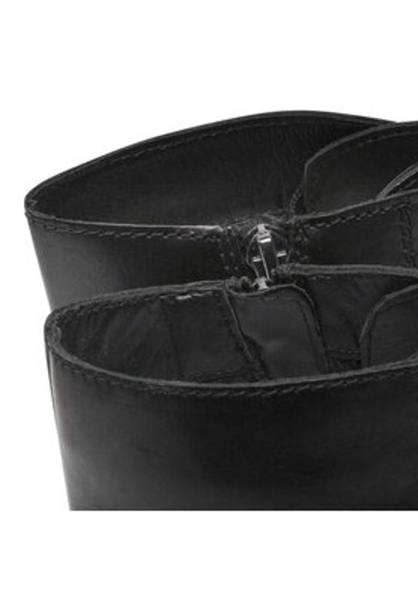 Lasocki Trzewiki RST-ALISA-01 Czarny. Kolor: czarny. Materiał: skóra