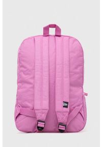 New Era plecak kolor różowy duży z nadrukiem NEW YORK YANKEES. Kolor: różowy. Wzór: nadruk #4