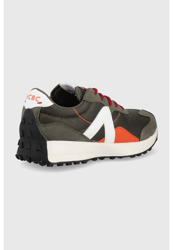 ACBC buty kolor zielony. Zapięcie: sznurówki. Kolor: zielony. Materiał: materiał, guma. Szerokość cholewki: normalna
