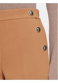 Lola Casademunt by Maite Spodnie materiałowe MF2414007 Brązowy Straight Fit. Kolor: brązowy. Materiał: syntetyk #4