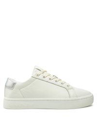 Calvin Klein Jeans Sneakersy Classic Cupsole Low Ohb YW0YW01799 Biały. Kolor: biały. Materiał: skóra #1