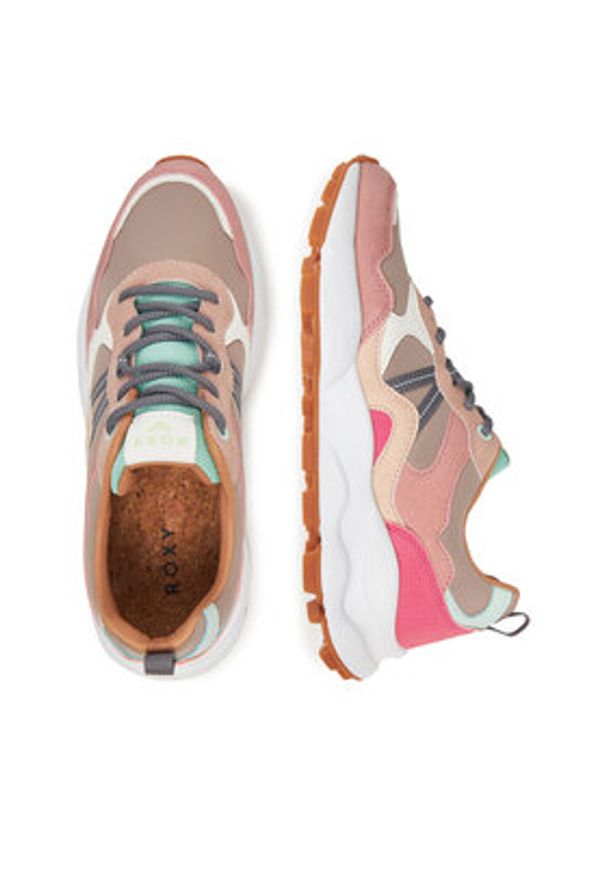 Roxy Sneakersy V12-911 Różowy. Kolor: różowy. Materiał: materiał