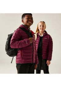 Regatta - Marizion Kids Water Repellent Active Hooded Baffled Jacket Jacket. Kolor: fioletowy. Sport: turystyka piesza #1