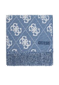 Guess Szalik AM9562POL03 Błękitny. Kolor: niebieski. Materiał: poliester, materiał