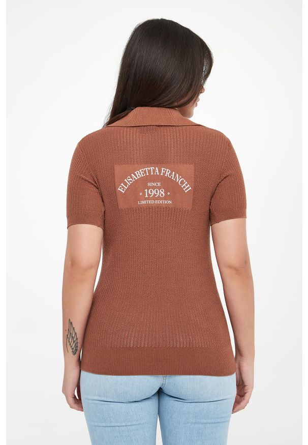Elisabetta Franchi - Sweter damski ELISABETTA FRANCHI