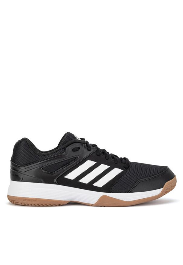 Adidas - adidas Buty halowe SPEEDCOURT M IE8033 Czarny. Kolor: czarny. Materiał: materiał