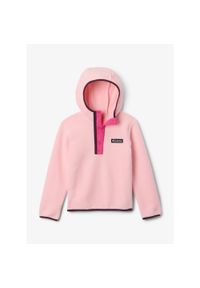 columbia - Bluza z kapturem dziecięca Columbia Helvetia Hoodie. Typ kołnierza: kaptur. Kolor: różowy #1