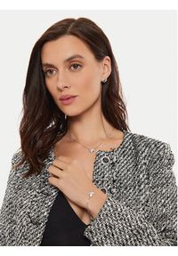 Guess Kolczyki JUBE04 504JW Srebrny. Materiał: metalowe. Kolor: srebrny #3
