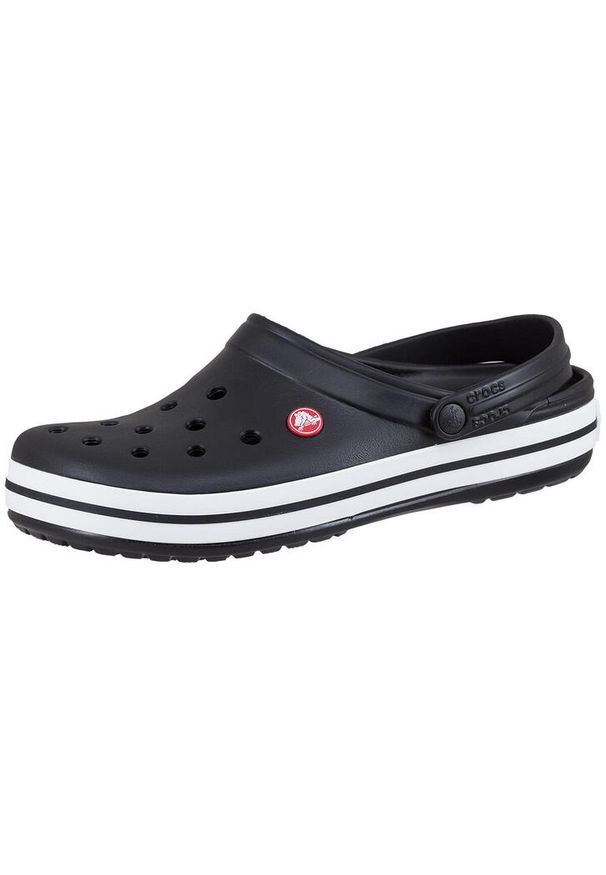 Chodaki Crocs Crocband. Kolor: biały, czarny, wielokolorowy. Materiał: syntetyk, materiał