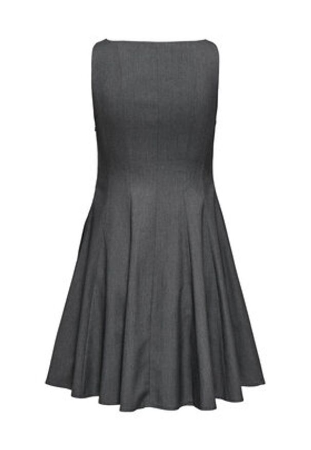 only - ONLY Sukienka codzienna Lunita 15370914 Szary ciemny Regular Fit. Okazja: na co dzień. Kolor: szary. Materiał: syntetyk. Typ sukienki: proste. Styl: casual