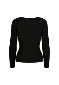Sweter damski Urban Classics wide neckline. Kolor: czarny. Materiał: materiał, polar. Sezon: zima #1