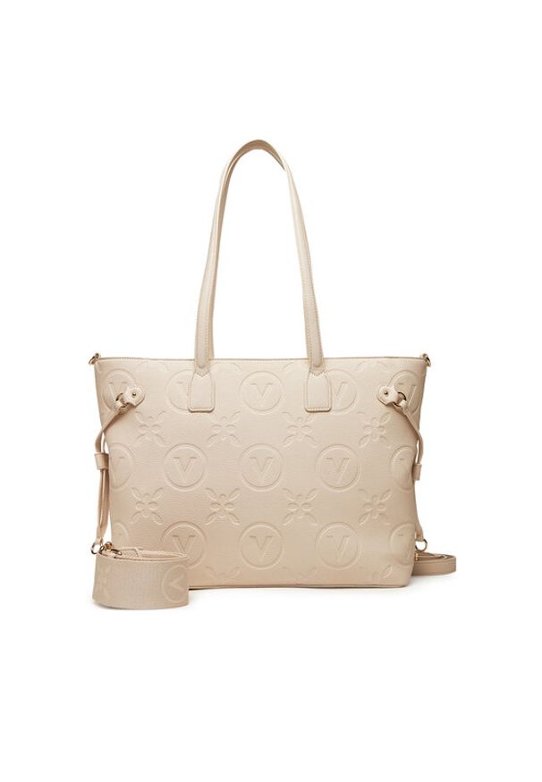 VALENTINO - Valentino Torebka Samba Re VBS8ZG01 Écru. Kolor: kremowy. Materiał: skórzane