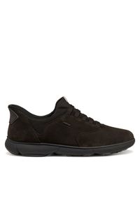 Geox Sneakersy U Nebula 2.0 Plus U56MXB 00022 C6006 Brązowy. Kolor: brązowy. Materiał: zamsz, skóra