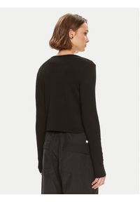 Gina Tricot Kardigan 22994 Czarny Regular Fit. Kolor: czarny. Materiał: syntetyk #3