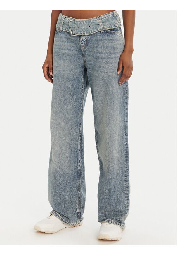 Hugo - HUGO Jeansy Glory_B 50541520 Niebieski Relaxed Fit. Kolor: niebieski