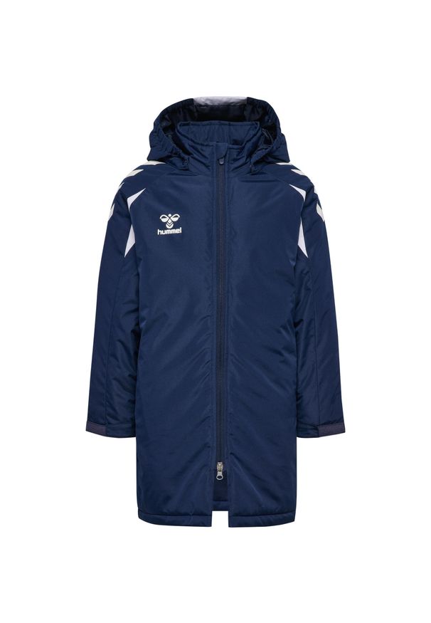 Dziecięca kurtka wodoodporna Hummel Core 2.0. Kolor: niebieski, wielokolorowy, biały