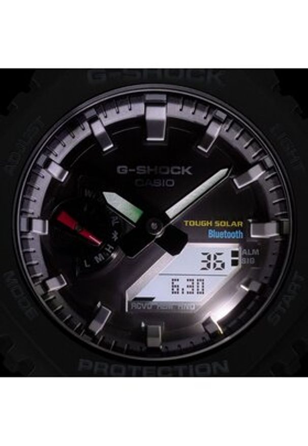 G-Shock Zegarek GA-B2100-1AER Czarny. Kolor: czarny. Materiał: syntetyk