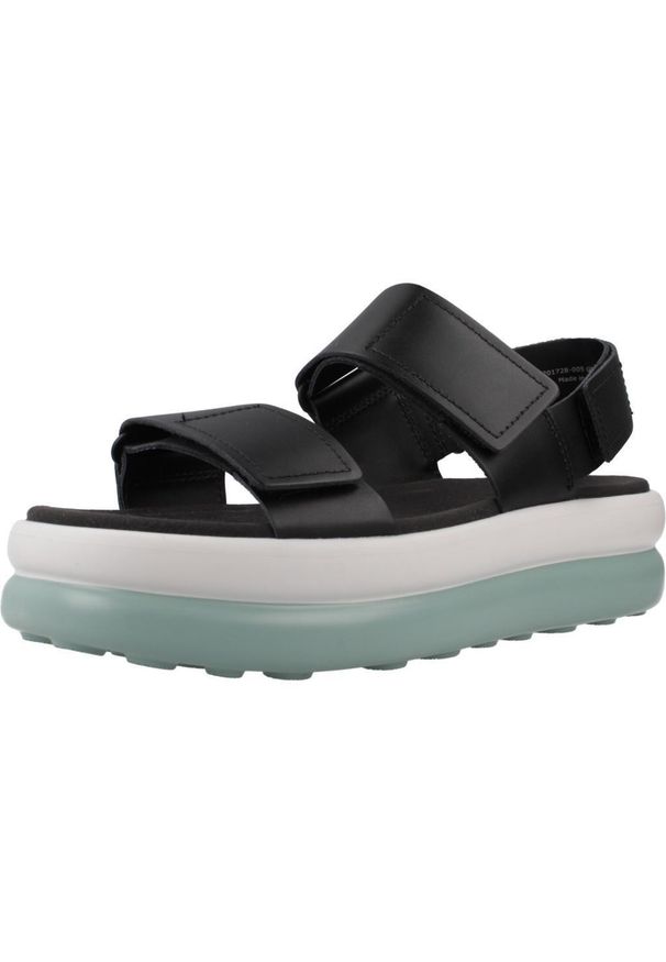 Camper - Sandały CAMPER K201728-005 Czarny. Kolor: czarny. Materiał: skóra. Sezon: lato