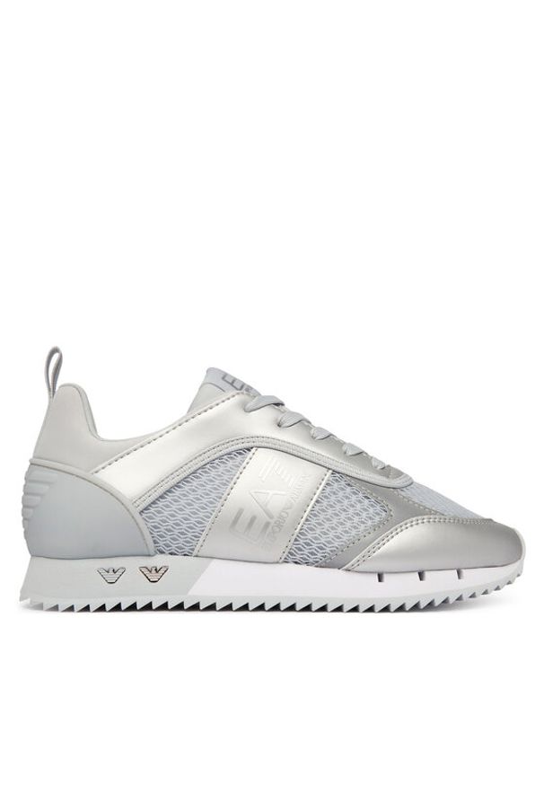 EA7 Emporio Armani Sneakersy 7X000334 AF18610 MZ586 Biały. Kolor: biały. Materiał: skóra