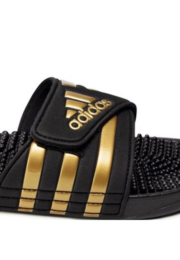 Adidas - adidas Klapki adissage EG6517 Czarny. Kolor: czarny. Materiał: syntetyk