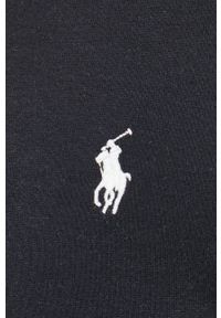 Polo Ralph Lauren bluza 710675313021 męska kolor czarny gładka. Typ kołnierza: polo. Kolor: czarny. Wzór: gładki #2