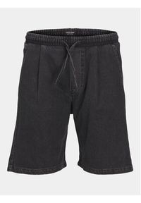 Jack & Jones - Jack&Jones Szorty materiałowe Tony 12250090 Czarny Loose Fit. Kolor: czarny. Materiał: bawełna #3