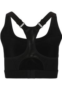 Biustonosz dla kobiet Athlecia Jennie V2. Kolor: czarny. Sport: fitness