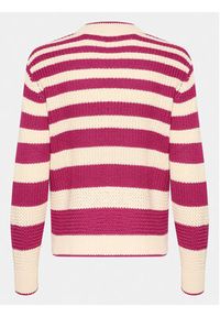 Cream Sweter Crmuka Knitted 10611880 Różowy Straight Fit. Kolor: różowy. Materiał: bawełna