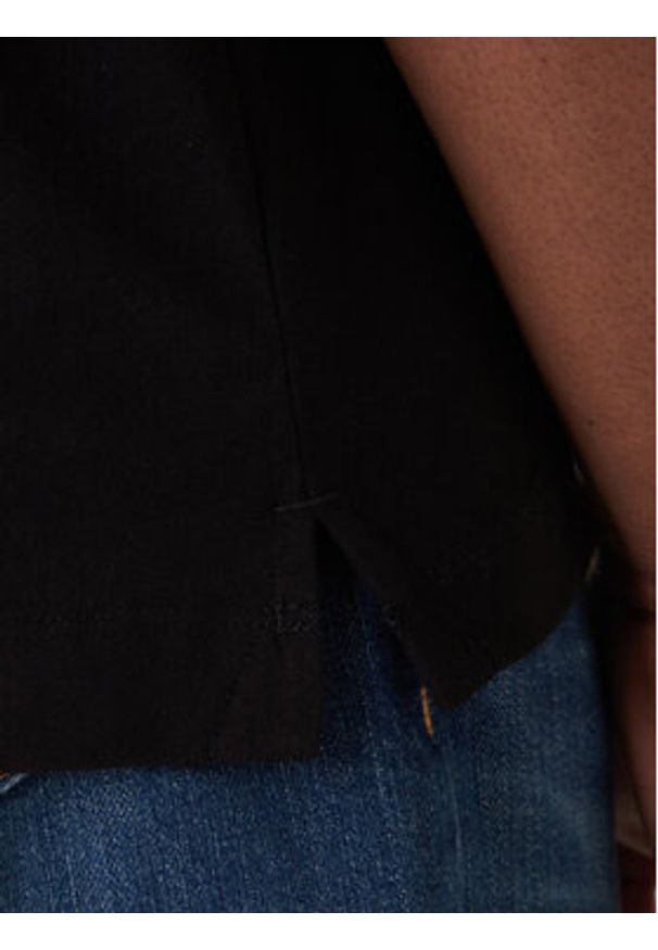 Guess T-Shirt M6RI14 I3Z14 Czarny Regular Fit. Kolor: czarny. Materiał: bawełna