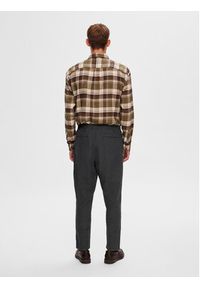 Selected Homme Spodnie materiałowe 16090956 Szary Slim Tapered Fit. Kolor: szary. Materiał: bawełna #5