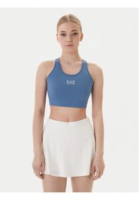 EA7 Emporio Armani Biustonosz sportowy 7W001146 AF12625 UB064 Niebieski. Kolor: niebieski. Materiał: syntetyk #1