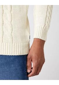 Wrangler - MĘSKI SWETER WRANGLER HEMP KNIT NATURAL ECRU W8C1QXC03 112141662 #5