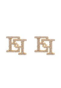Kolczyki Elisabetta Franchi. Materiał: złote. Kolor: złoty