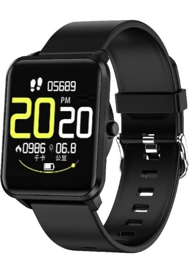 Smartwatch Bemi KIX Smart & Fit Czarny. Rodzaj zegarka: smartwatch. Kolor: czarny