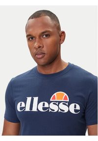 Ellesse T-Shirt Sl Prado SHC07405 Granatowy Regular Fit. Kolor: niebieski. Materiał: bawełna