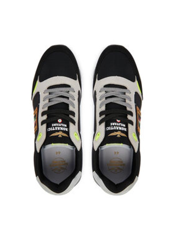 Aeronautica Militare Sneakersy 261SC0292UCT03331 Czarny. Kolor: czarny. Materiał: materiał