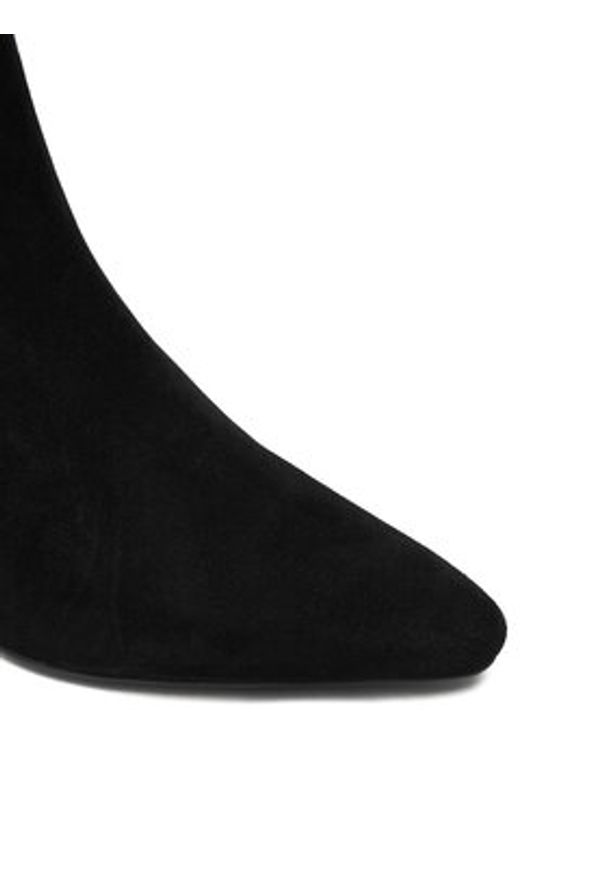 HÖGL Botki 0-105712-01000 Czarny. Kolor: czarny. Materiał: skóra, zamsz