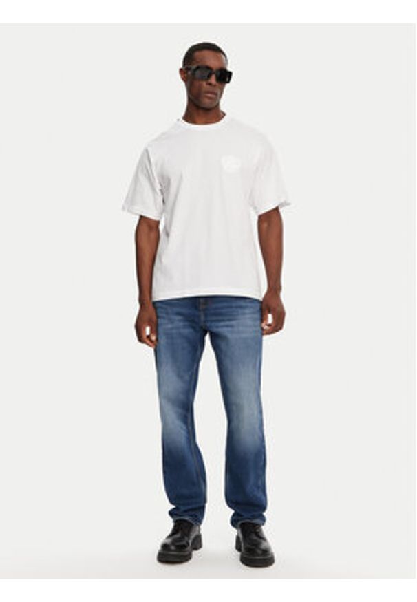 DOLCE & GABBANA - Dolce&Gabbana T-Shirt G8PN9Z G7NYJ Biały Regular Fit. Kolor: biały. Materiał: bawełna