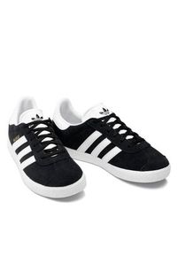 Adidas - adidas Sneakersy Gazelle J BB2502 Czarny. Kolor: czarny. Materiał: zamsz, skóra. Model: Adidas Gazelle