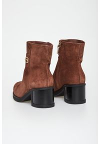 Baldinini - Botki damski zamszowe BALDININI. Materiał: zamsz #3