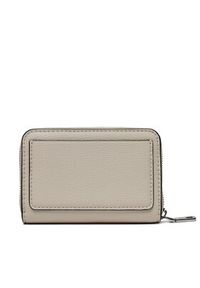 Calvin Klein Mały Portfel Damski Minimal Monogram Med Za K60K611500 Beżowy. Kolor: beżowy. Materiał: materiał #3