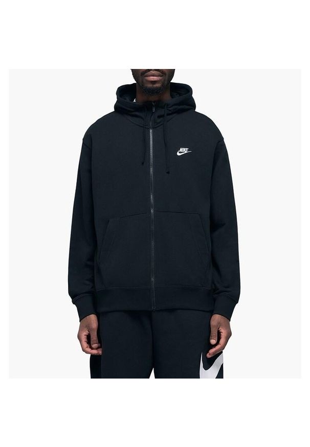 Bluza sportowa męska Nike Sportswear Club. Typ kołnierza: kaptur. Kolor: czarny