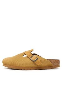 Birkenstock Klapki Boston 1025668 Brązowy. Kolor: brązowy. Materiał: skóra, welur #3