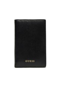 Guess Mały Portfel Damski Not Coordinated Wallets RW1654 P4301 Czarny. Kolor: czarny. Materiał: skóra