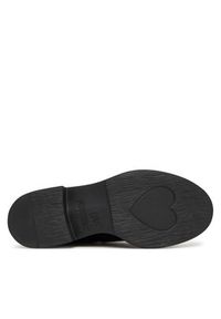 Love Moschino - LOVE MOSCHINO Loafersy JA10404G1NJD000041 Czarny. Kolor: czarny. Materiał: skóra #6