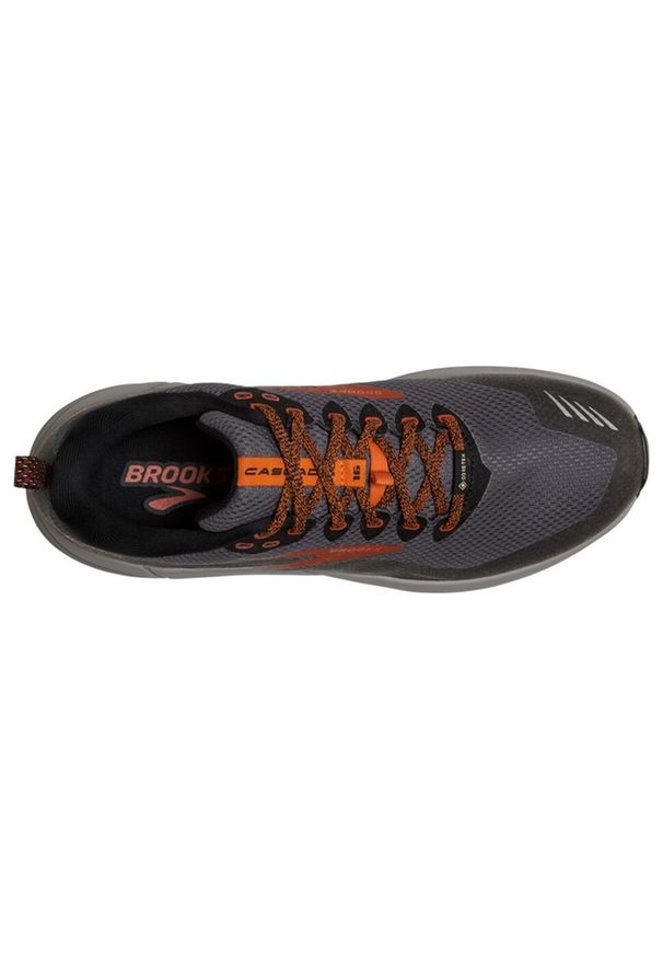 Buty do biegania damskie Brooks Cascadia 16 Gtx. Zapięcie: sznurówki. Kolor: brązowy. Materiał: guma, syntetyk, materiał. Szerokość cholewki: normalna. Sport: bieganie