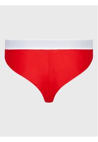 Tommy Jeans Dół od bikini UW0UW04451 Czerwony. Kolor: czerwony. Materiał: syntetyk #2