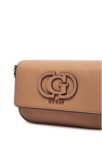Guess Torebka Isola HWBG99 05210 Beżowy ciemny. Kolor: beżowy. Materiał: skórzane #4