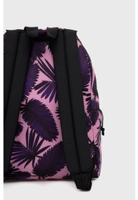 Eastpak plecak damski kolor fioletowy duży wzorzysty. Kolor: fioletowy #5
