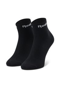 Zestaw 3 par niskich skarpet unisex Reebok - Act Core Ankle Sock 3P GH8168 Mgreyh/White/Black. Kolor: biały, wielokolorowy, czarny, szary. Materiał: bawełna, poliester, elastan, materiał, nylon #5